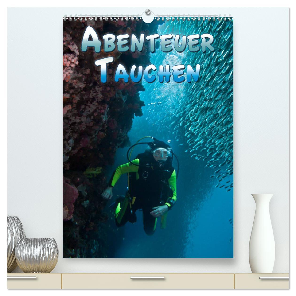 Cover: 9783457042601 | Abenteuer Tauchen (hochwertiger Premium Wandkalender 2025 DIN A2...