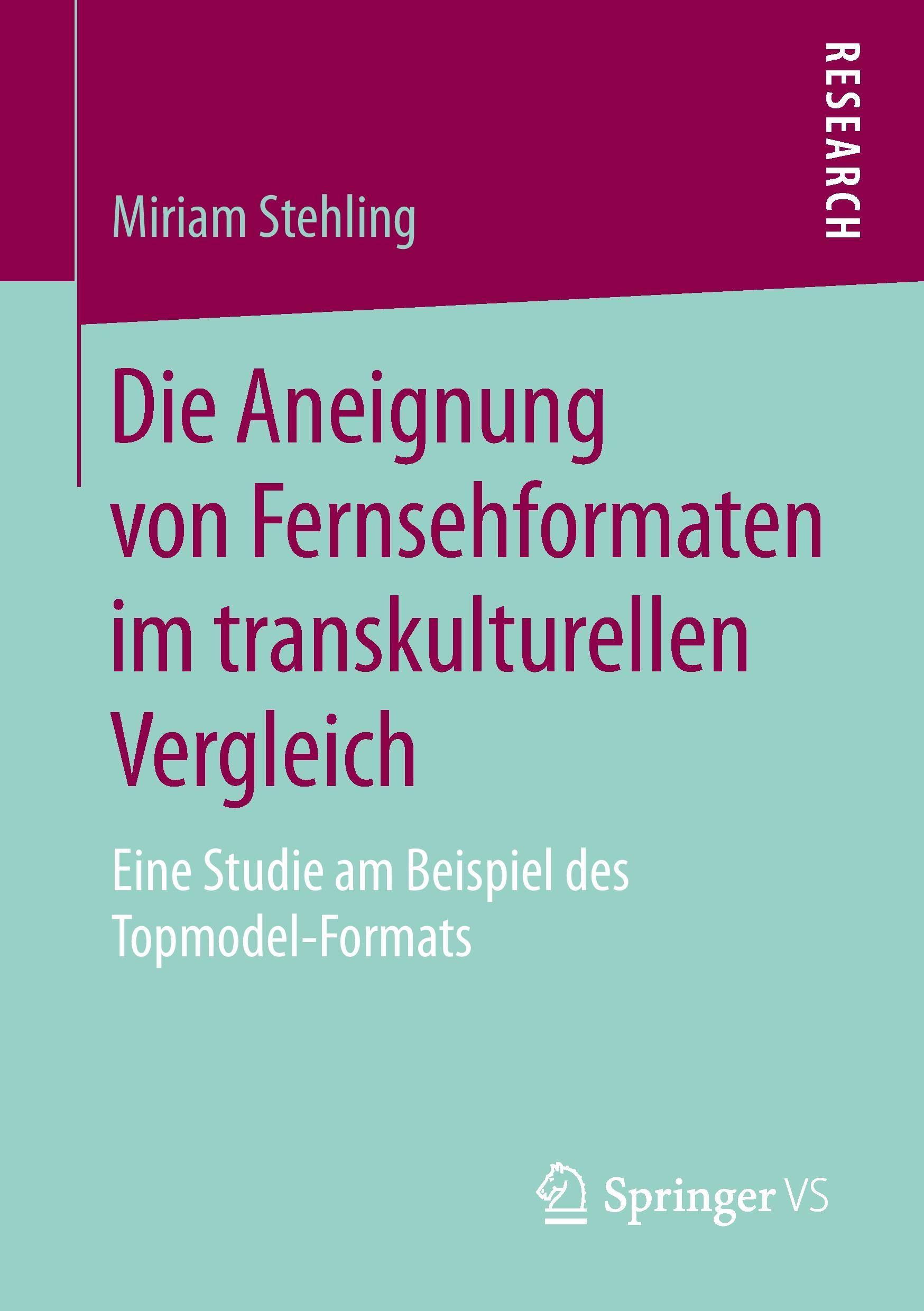 Cover: 9783658093501 | Die Aneignung von Fernsehformaten im transkulturellen Vergleich | Buch