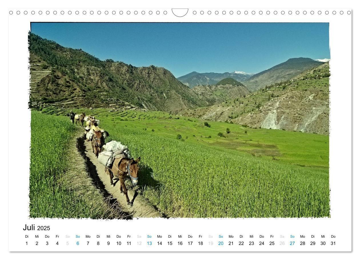 Bild: 9783435558476 | NEPAL GREAT HIMALAYA TRAIL - KULTUR ROUTE (Wandkalender 2025 DIN A3...