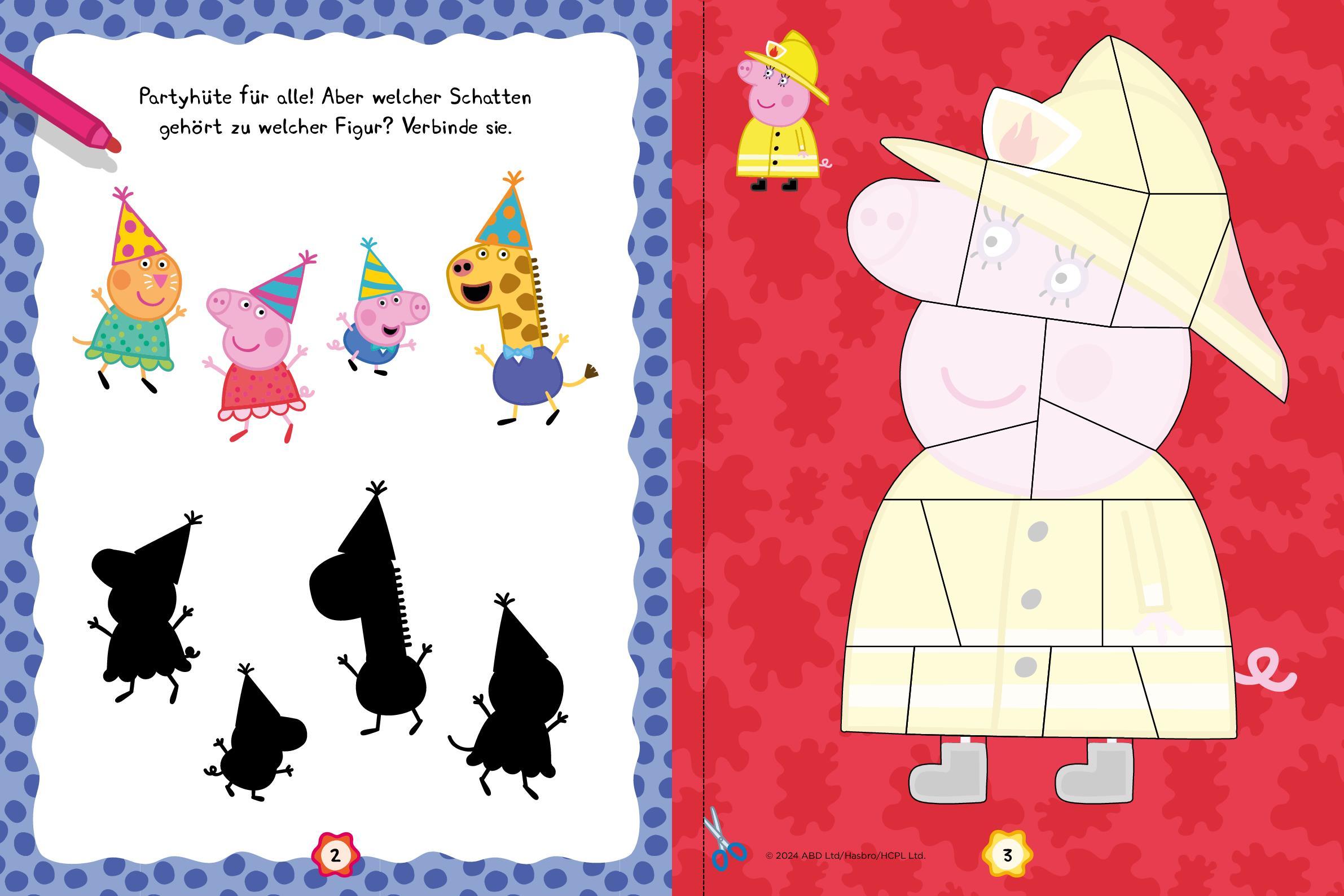 Bild: 9783849946883 | Peppa Pig Meine Sticker-Bilder. Puzzeln mit Stickern | Verlag | Buch