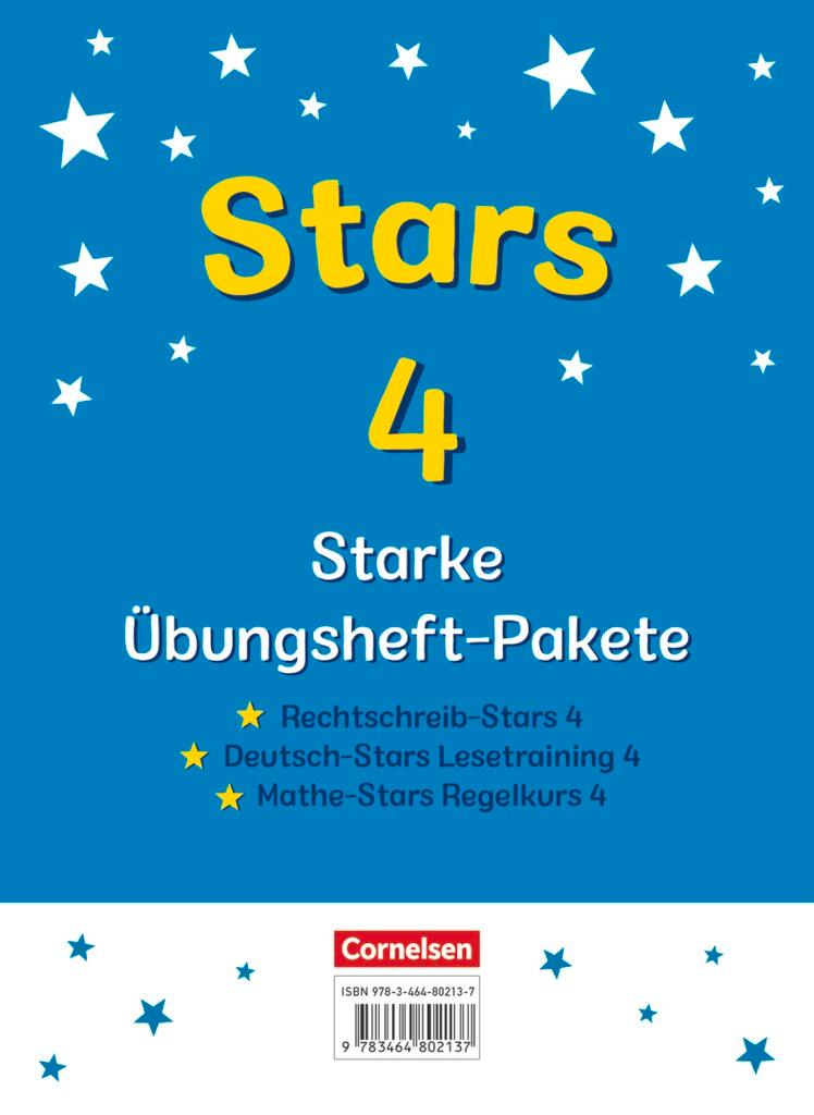 Cover: 9783464802137 | STARS - starke Übungshefte - 4. Schuljahr - 3 Übungshefte im Paket...