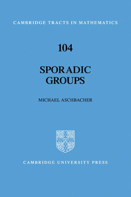 Cover: 9780521056861 | Sporadic Groups | Michael Aschbacher | Taschenbuch | Englisch | 2007