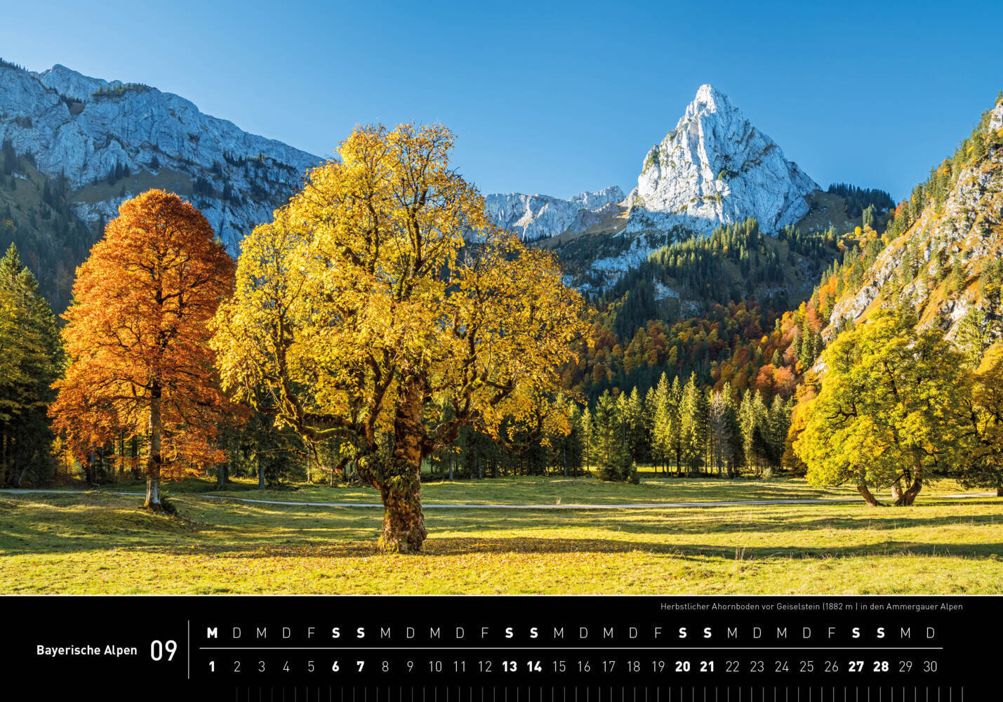 Bild: 9783968555423 | 360° Bayerische Alpen Premiumkalender 2025 | Christian Bäck | Kalender