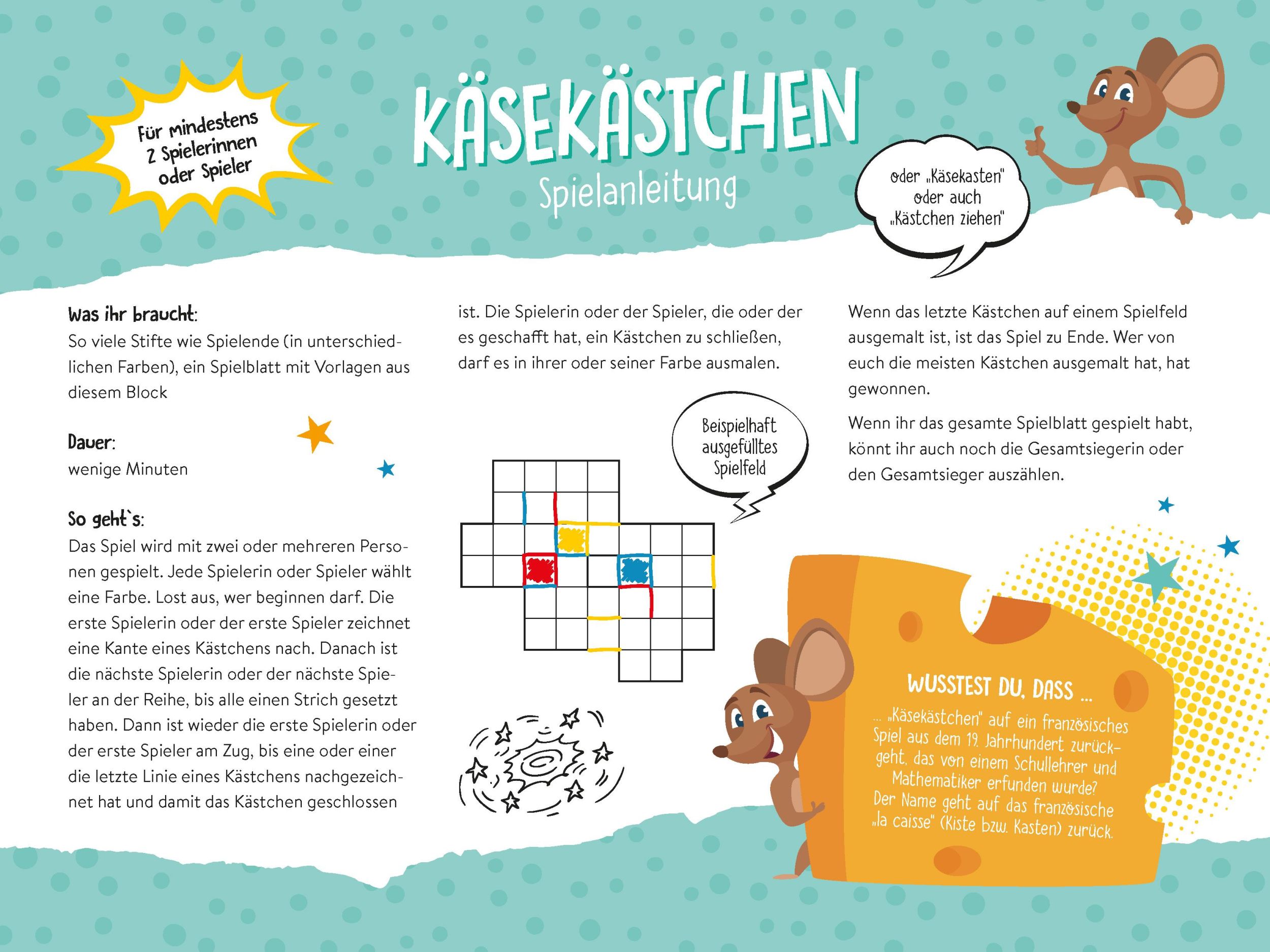 Bild: 9783625193715 | Der große Spiele-Block | Taschenbuch | 96 S. | Deutsch | 2023