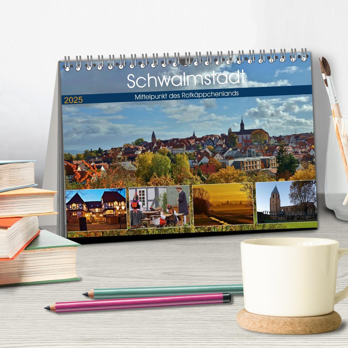 Bild: 9783435398744 | Schwalmstadt - Mittelpunkt des Rotkäppchenlands (Tischkalender 2025...