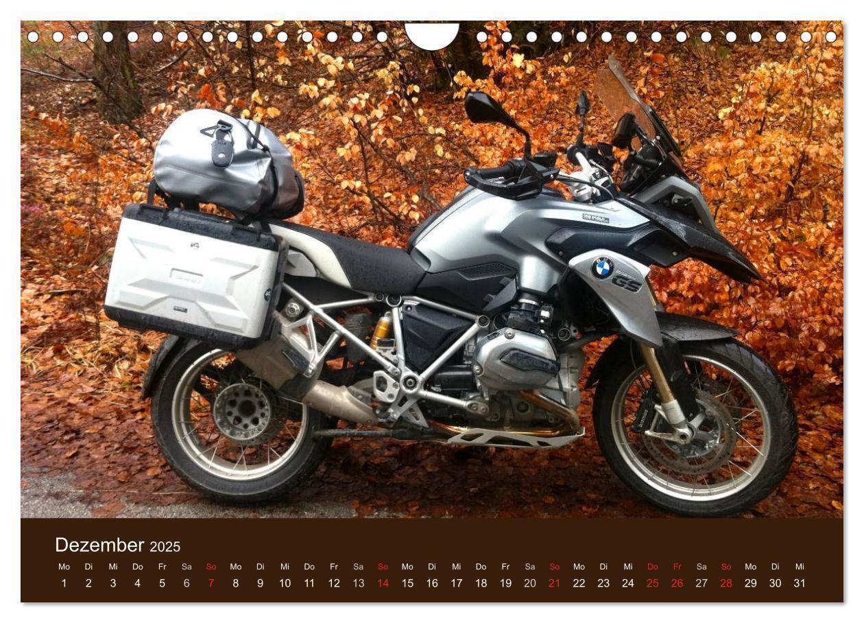 Bild: 9783435521913 | Freude an - Spaß mit der BMW GS (Wandkalender 2025 DIN A4 quer),...