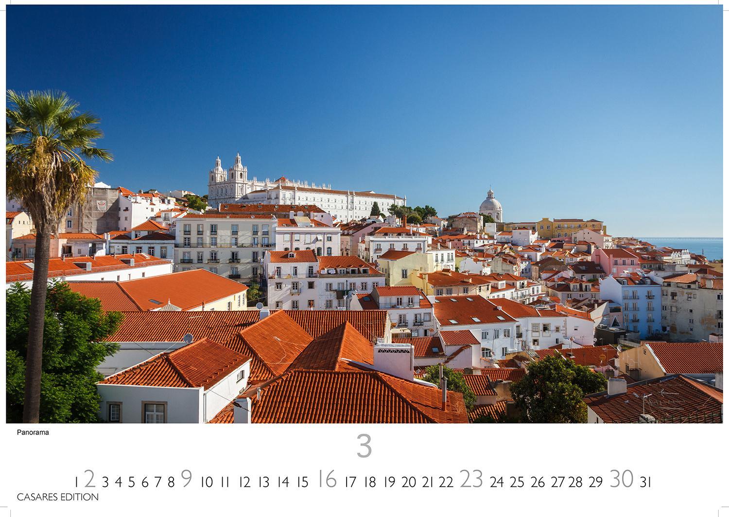 Bild: 9781835240717 | Lissabon 2025 S 24x35 cm | Kalender | 14 S. | Deutsch | 2025