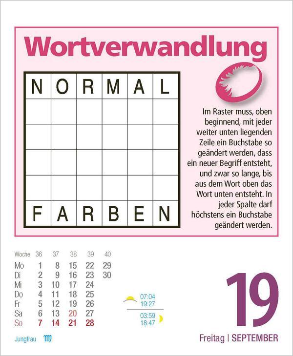 Bild: 9783731877387 | Gehirnjogging 2025 | Verlag Korsch | Kalender | 328 S. | Deutsch