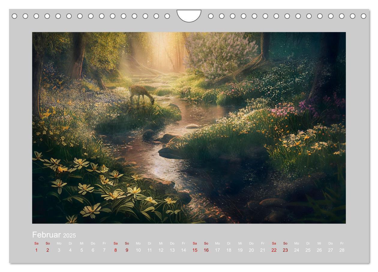 Bild: 9783383914010 | Wald der Märchen (Wandkalender 2025 DIN A4 quer), CALVENDO...