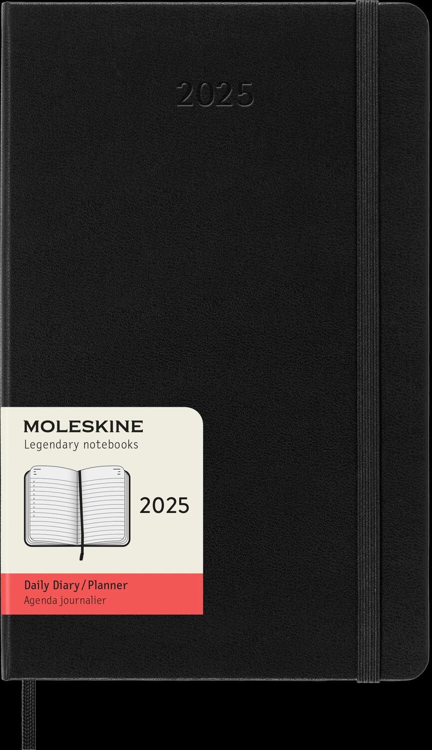 Bild: 8056999270131 | Moleskine Classic 12 Month 2025 Daily Planner, Hard Cover, Large...