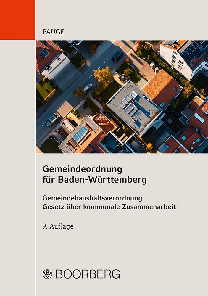 Cover: 9783415075436 | Gemeindeordnung für Baden-Württemberg | Stingl | Taschenbuch | 280 S.