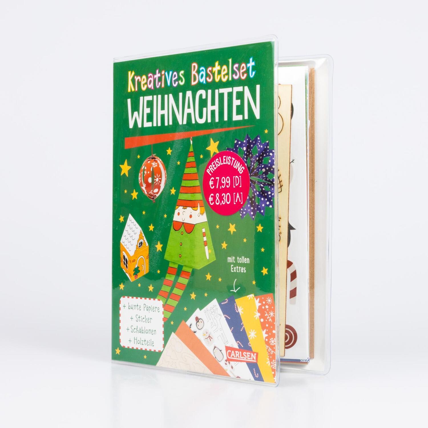 Bild: 9783551190284 | Bastelset für Kinder: Kreatives Bastelset: Weihnachten | Eve Robertson