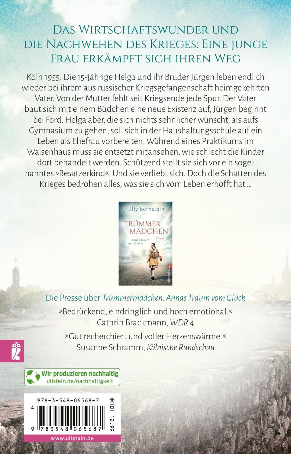 Rückseite: 9783548065687 | Findelmädchen | Lilly Bernstein | Taschenbuch | 592 S. | Deutsch