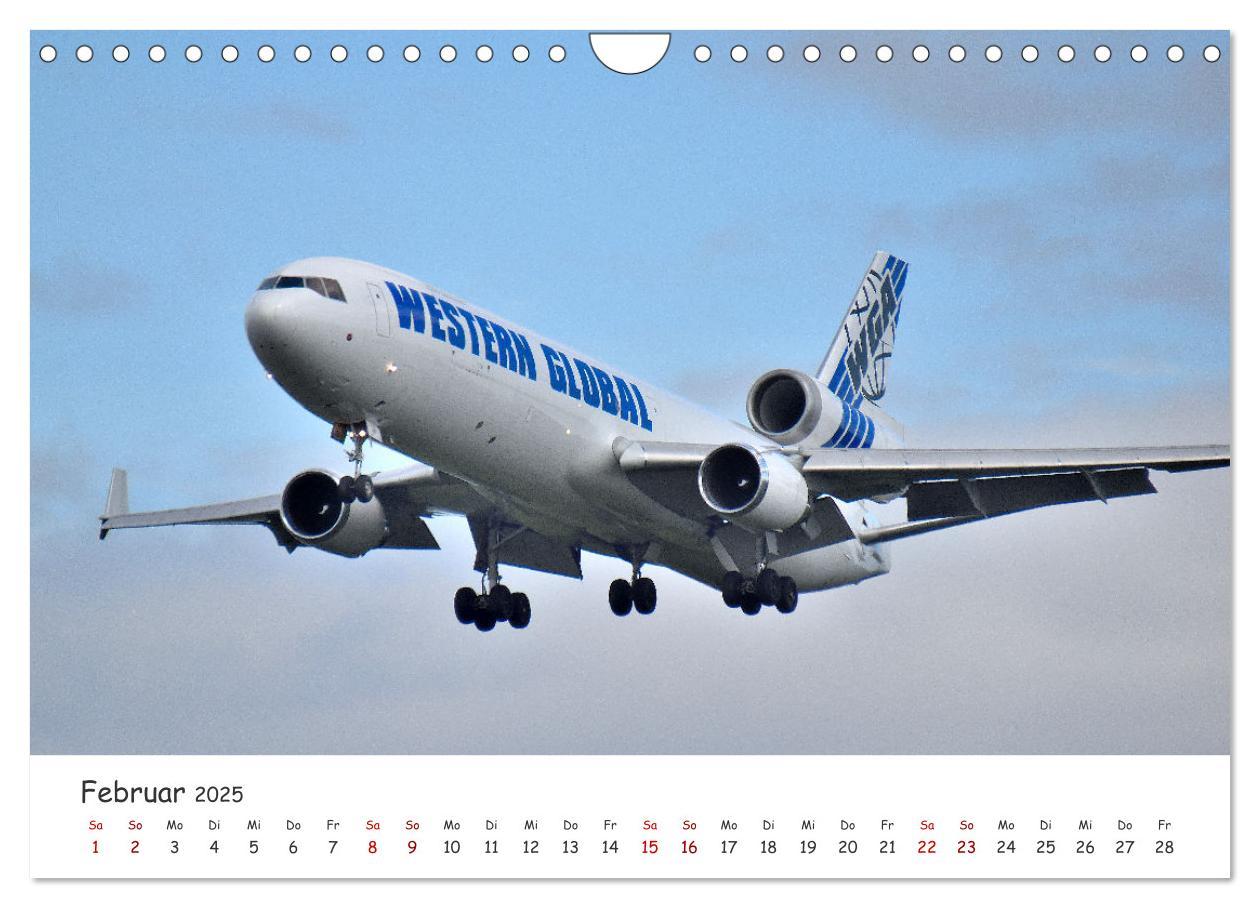 Bild: 9783435101061 | Besondere Flugzeugtypen (Wandkalender 2025 DIN A4 quer), CALVENDO...