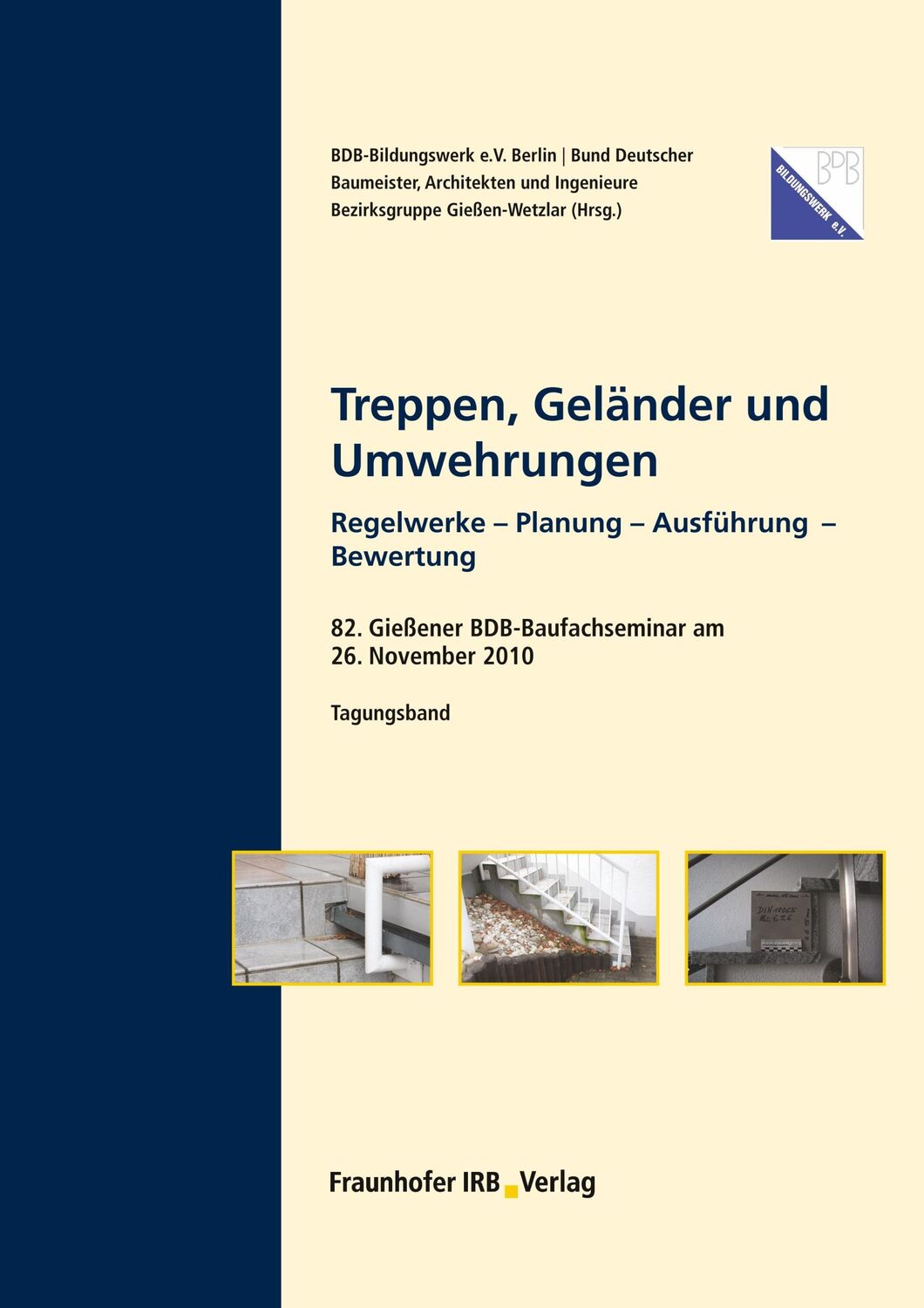 Cover: 9783816784197 | Treppen, Geländer und Umwehrungen. | Walter Gutjahr (u. a.) | Buch