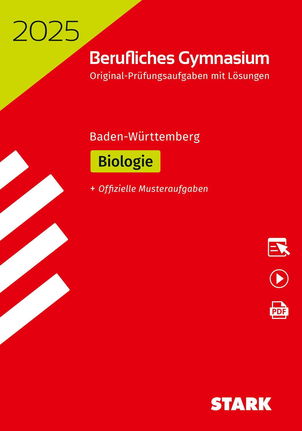 Cover: 9783849061197 | STARK Abiturprüfung Berufliches Gymnasium 2025 - Biologie - BaWü