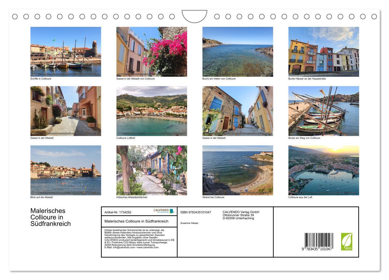 Bild: 9783435101047 | Malerisches Collioure in Südfrankreich (Wandkalender 2025 DIN A4...