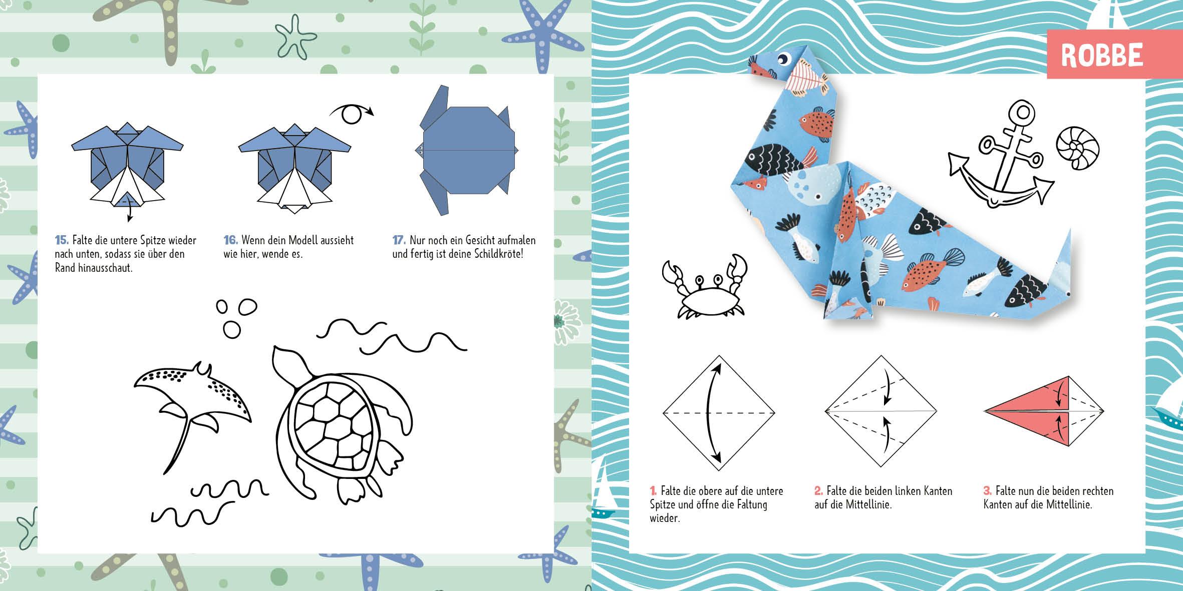 Bild: 9783745915846 | 88 x Origami Kids - Unter Wasser | Thade Precht | Taschenbuch | 208 S.