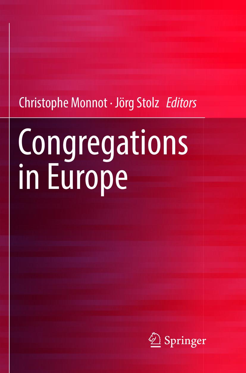 Cover: 9783030084134 | Congregations in Europe | Jörg Stolz (u. a.) | Taschenbuch | xviii