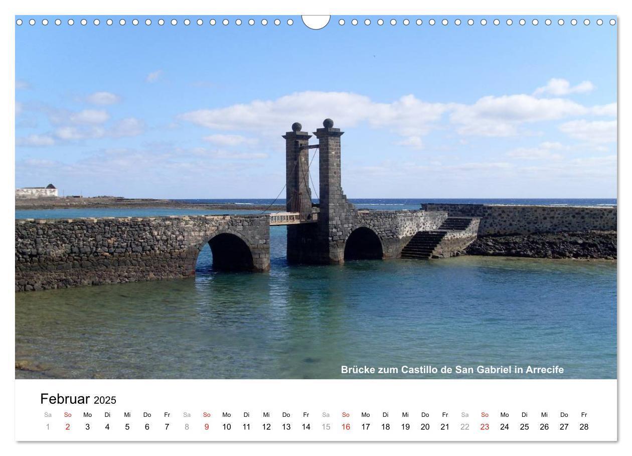 Bild: 9783435764938 | Die Canarischen Inseln - Lanzarote (Wandkalender 2025 DIN A3 quer),...