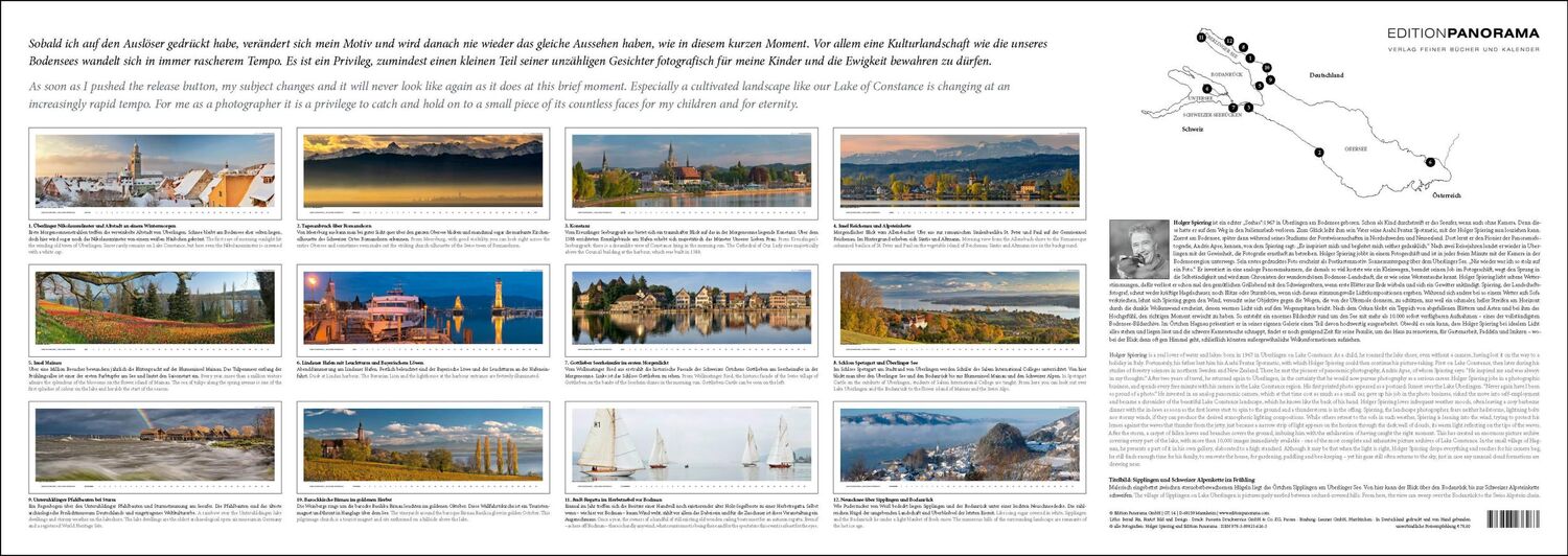 Bild: 9783898236263 | Der Bodensee | Holger Spiering | Kalender | XIV | Deutsch | 2024