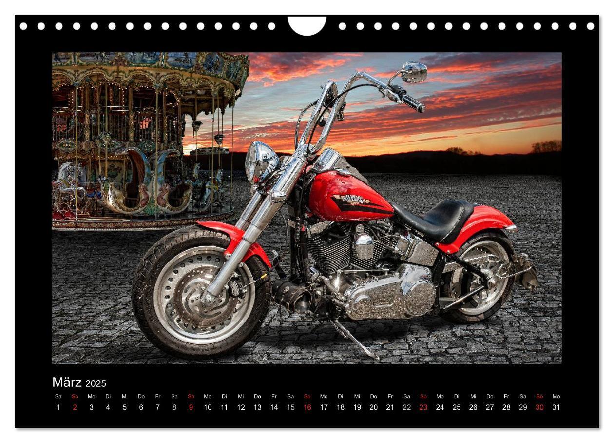 Bild: 9783435709342 | Motorrad-Träume ¿ Chopper und Custombikes (Wandkalender 2025 DIN A4...