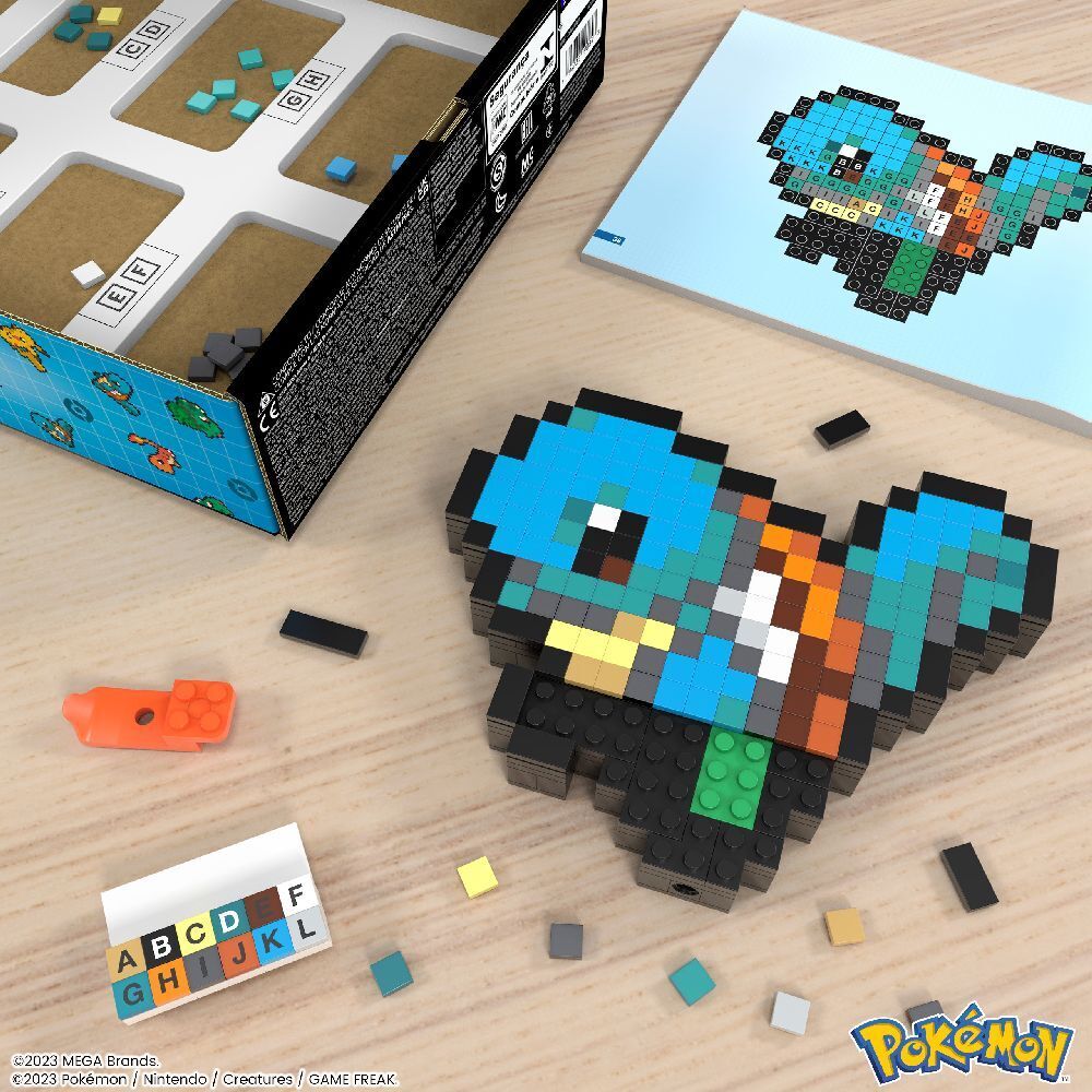 Bild: 194735190843 | MEGA Pokémon Shiggy Pixel Art | Stück | Karton | HTH77 | Mattel