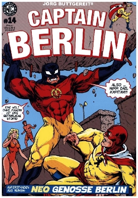 Cover: 9783869591308 | Captain Berlin 14 | Neo Genosse Berlin | Jörg Buttgereit (u. a.)