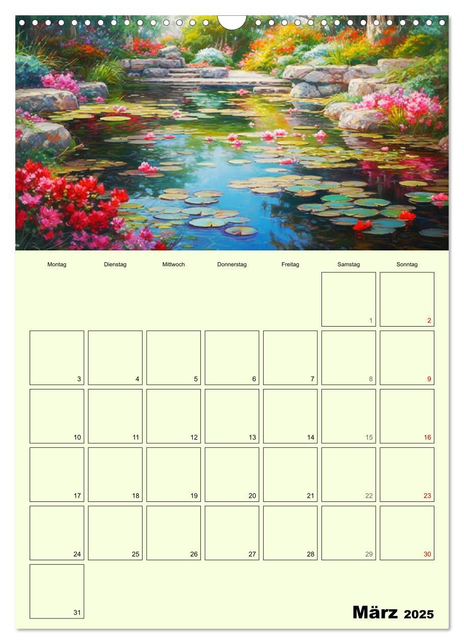 Bild: 9783435869381 | Im japanischen Garten. Zauberhafte Illustrationen (Wandkalender...