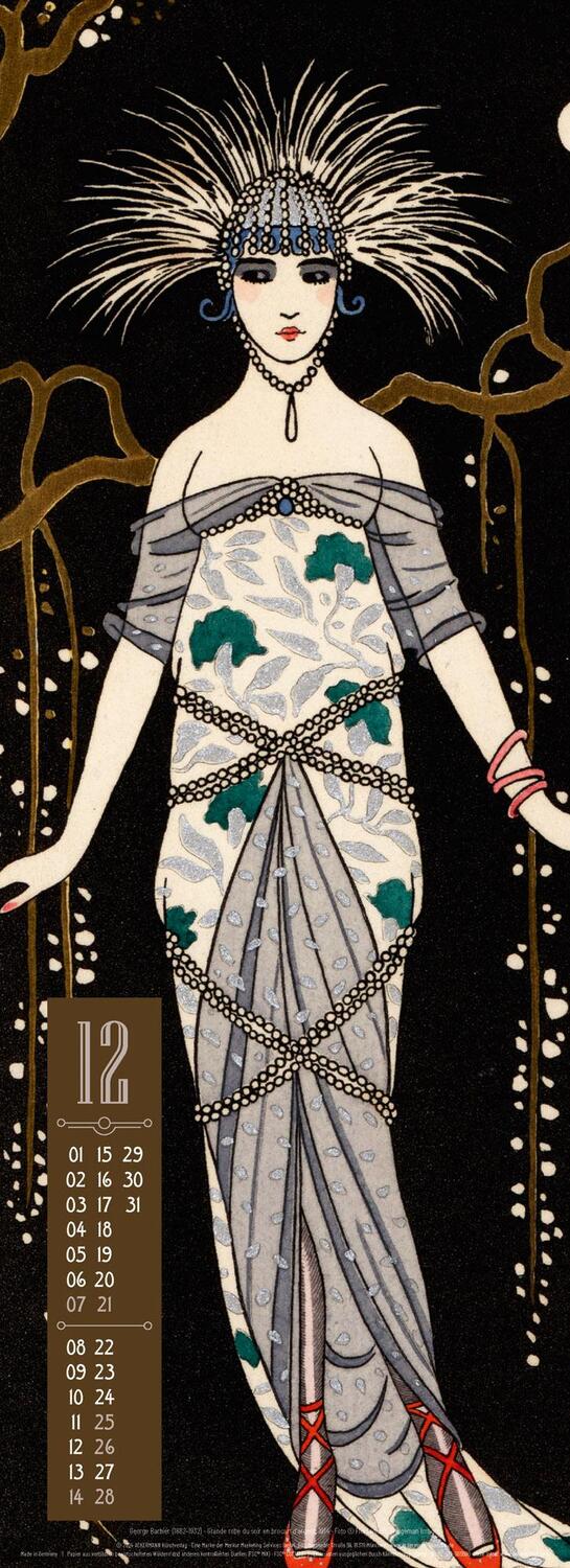 Bild: 9783838425832 | Art Deco - Illustrationen Kalender 2025 | Ackermann Kunstverlag | 2025