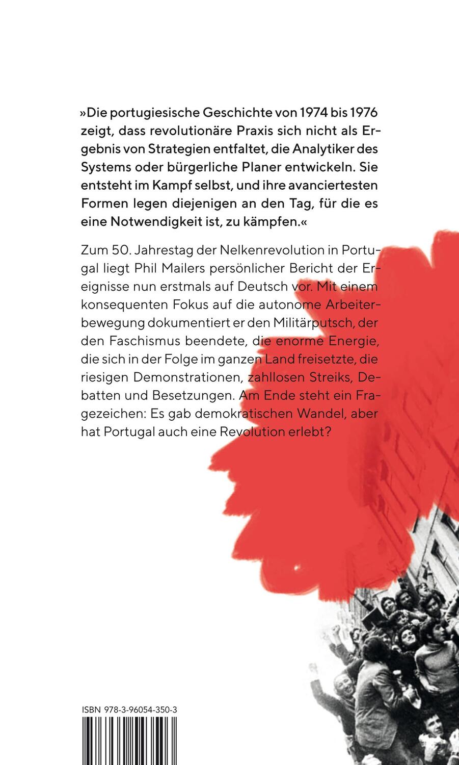 Rückseite: 9783960543503 | Portugal - Die unmögliche Revolution? | Phil Mailer | Taschenbuch