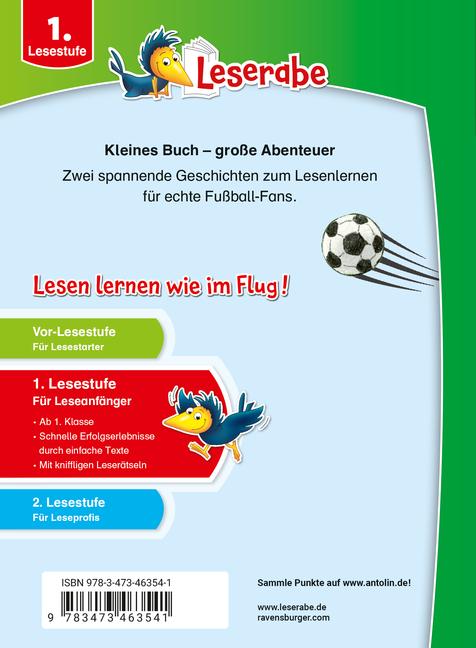 Bild: 9783473463541 | Erstlesegeschichten: Fußball - Leserabe ab 1. Klasse - Erstlesebuch...