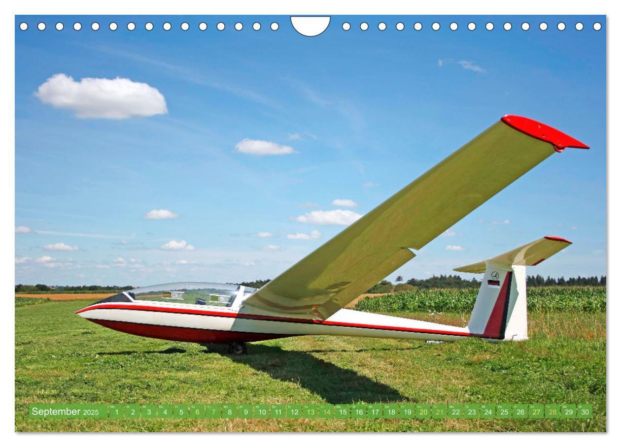 Bild: 9783383850851 | Meister in der Schwebe: Segelflugzeuge (Wandkalender 2025 DIN A4...