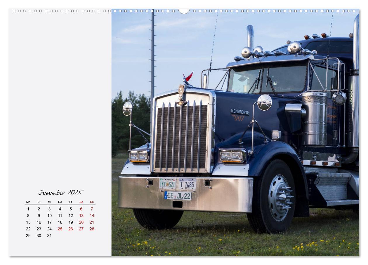 Bild: 9783435337798 | Langhauber. Coole Trucks in den USA (Wandkalender 2025 DIN A2...