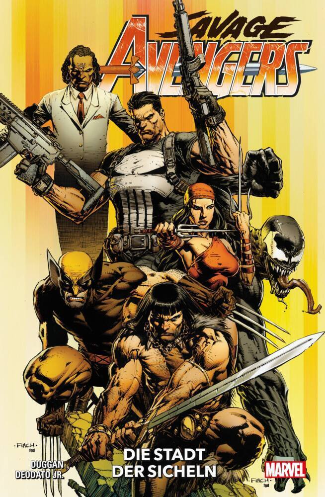 Cover: 9783741613777 | Savage Avengers - Die Stadt der Sicheln | Gerry Duggan (u. a.) | Buch