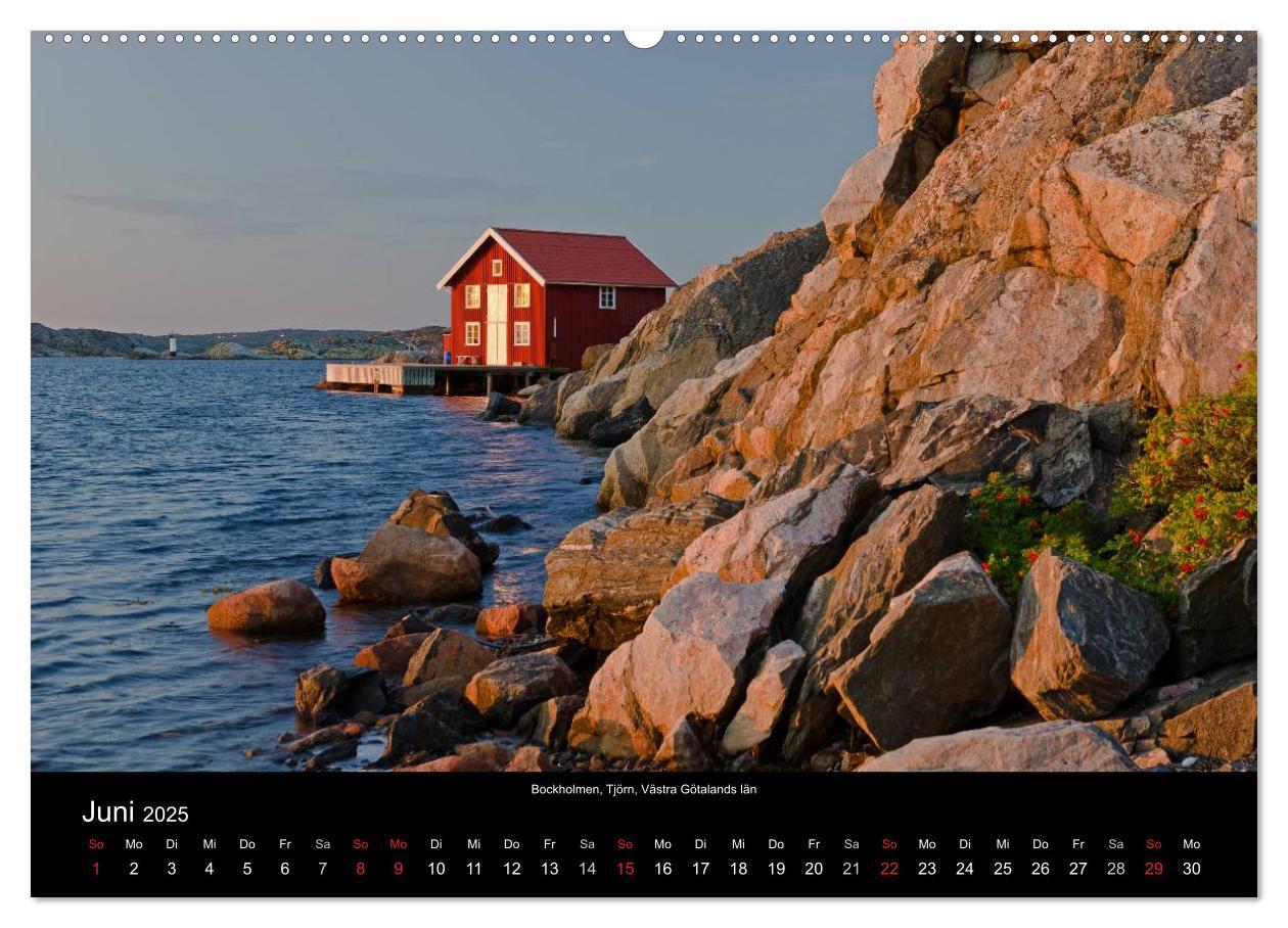 Bild: 9783435564170 | Südschweden (Wandkalender 2025 DIN A2 quer), CALVENDO Monatskalender