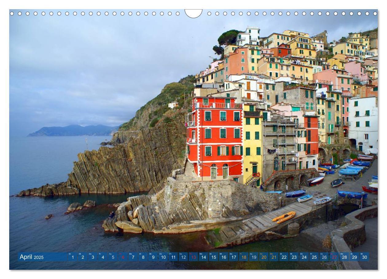 Bild: 9783435493470 | Wege durch die Cinque Terre (Wandkalender 2025 DIN A3 quer),...