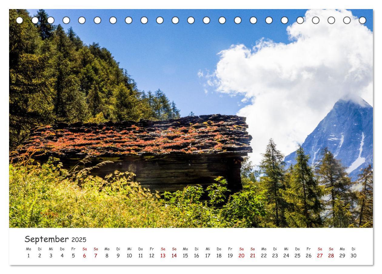 Bild: 9783435103539 | Der Kanton Wallis - einfach liebenswert (Tischkalender 2025 DIN A5...