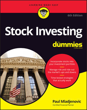 Cover: 9781119660767 | Stock Investing For Dummies | Paul Mladjenovic | Taschenbuch | 400 S.