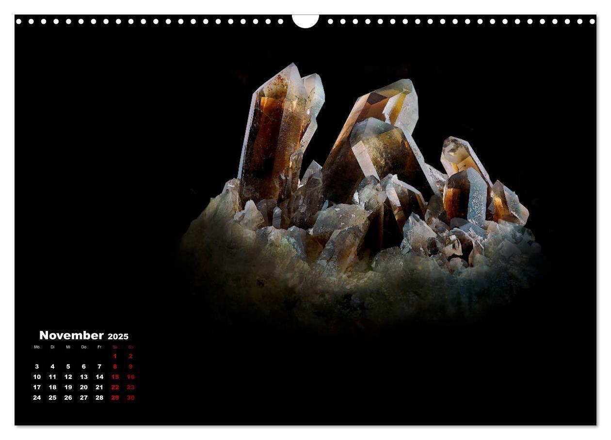 Bild: 9783435393572 | MINERALIEN designed by nature (Wandkalender 2025 DIN A3 quer),...