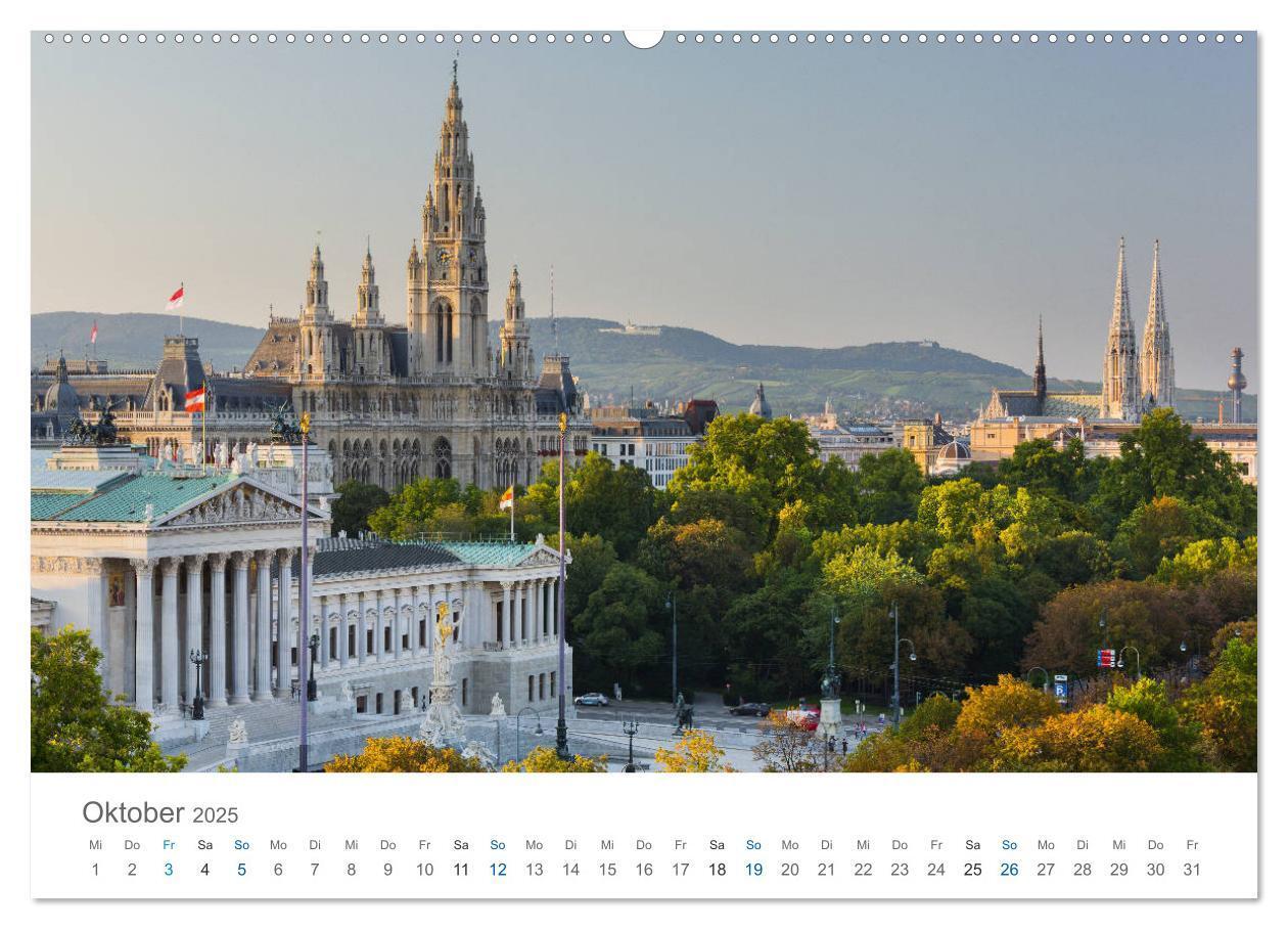 Bild: 9783435452880 | Traumhaftes Wien 2025 (Wandkalender 2025 DIN A2 quer), CALVENDO...