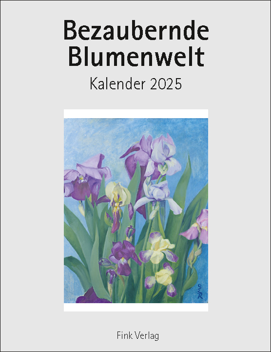 Cover: 9783771720407 | Bezaubernde Blumenwelt 2025 | Kunst-Einsteckkalender | Roederstein