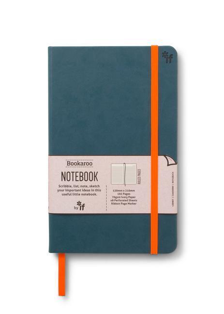 Cover: 5035393432072 | BOOKAROO NOTEBK JOURNAL - TEAL | If | Notizbuch | Englisch | 2019