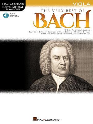 Cover: 9781495090851 | The Very Best of Bach | Instrumental Play-Along for Viola | Bach