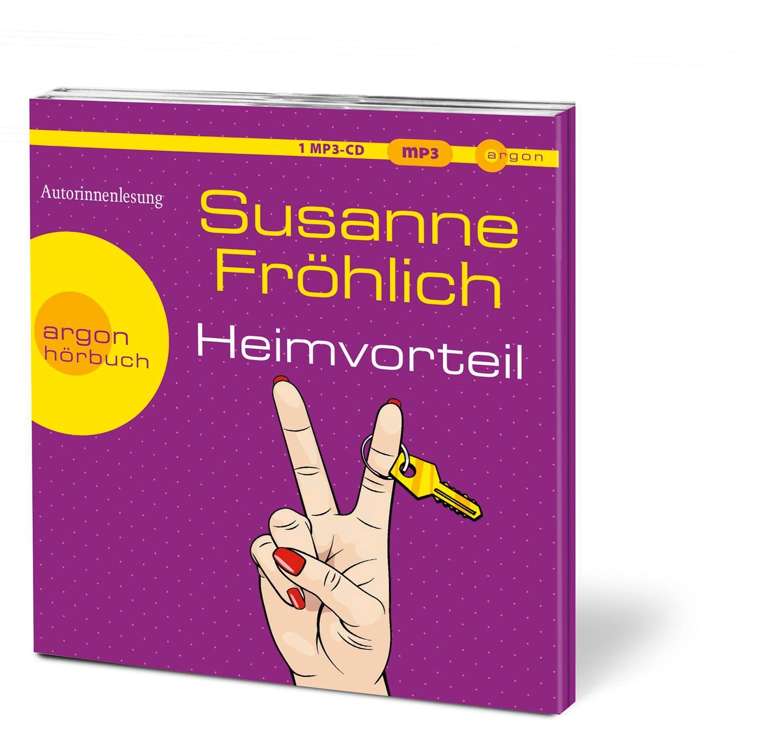 Bild: 9783839819470 | Heimvorteil | Roman | Susanne Fröhlich | MP3 | 154 Tracks | Deutsch