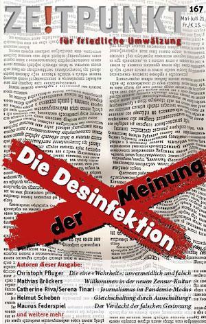 Cover: 9783907263075 | Die Desinfektion der Meinung | Zeitpunkt, Ausgabe 167 | Pfluger | Buch