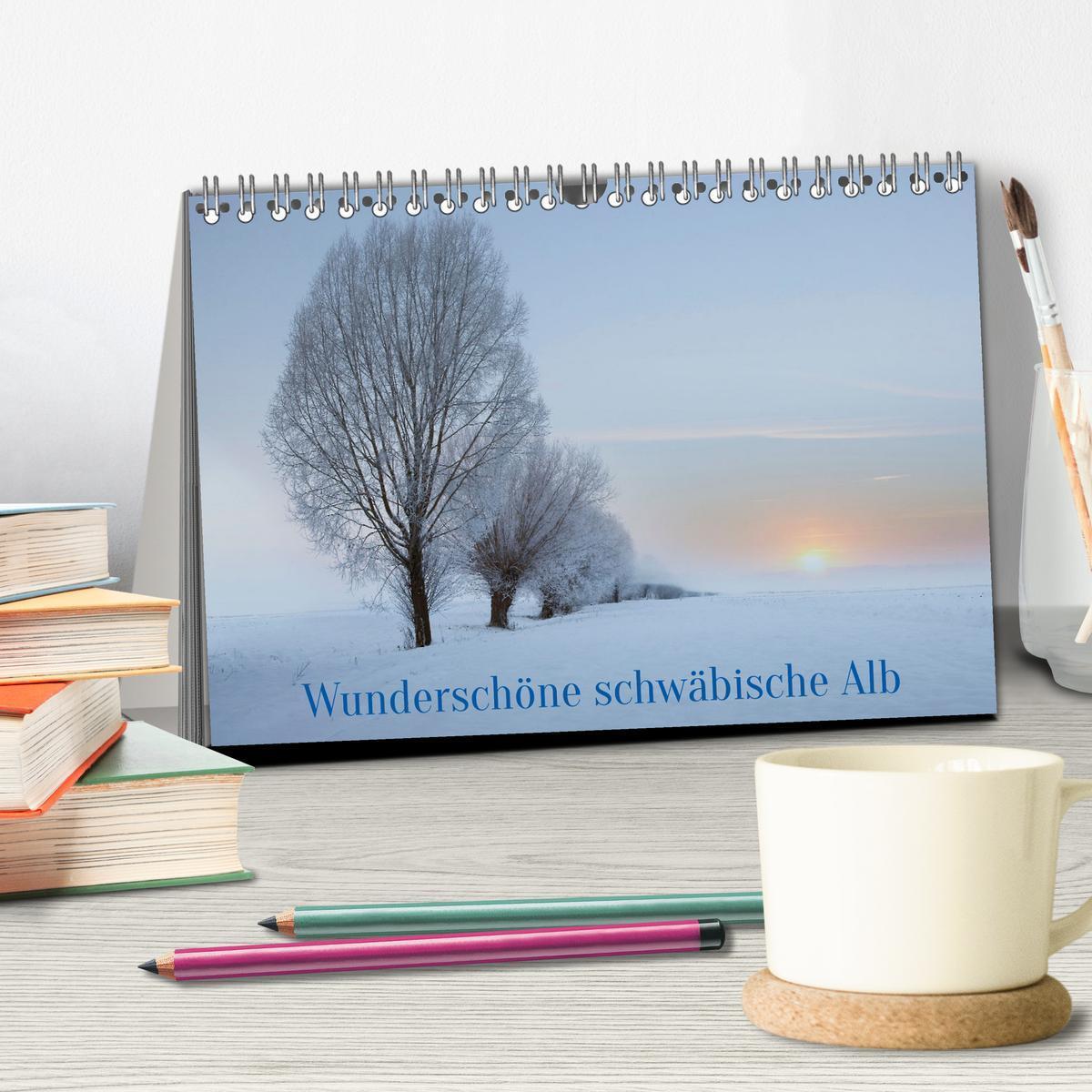 Bild: 9783383801600 | Wunderschöne schwäbische Alb (Tischkalender 2025 DIN A5 quer),...