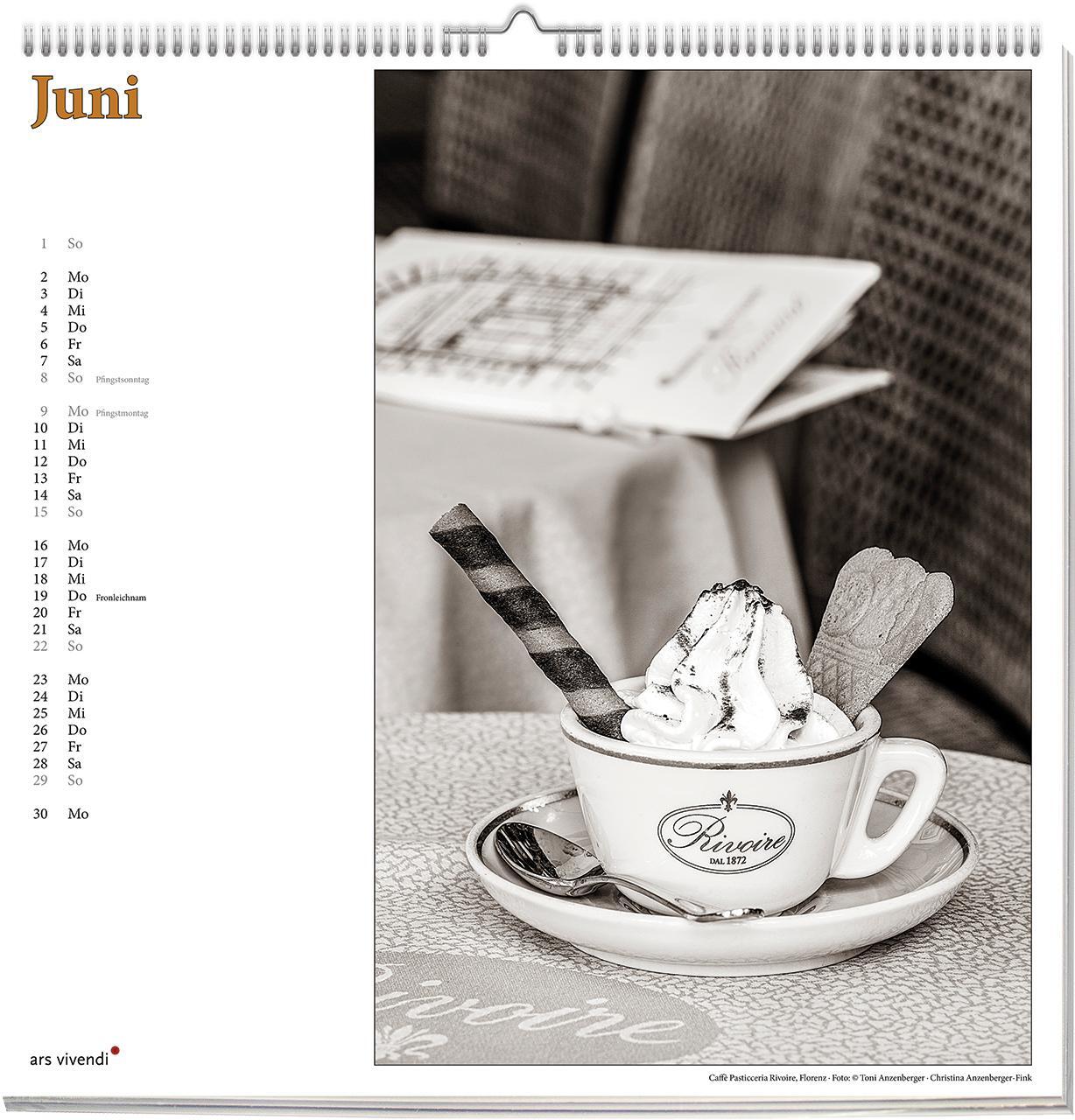 Bild: 9783747205631 | Caffè d'Italia 2025 | Wandkalender | Anzenberger-Fink (u. a.) | 12 S.