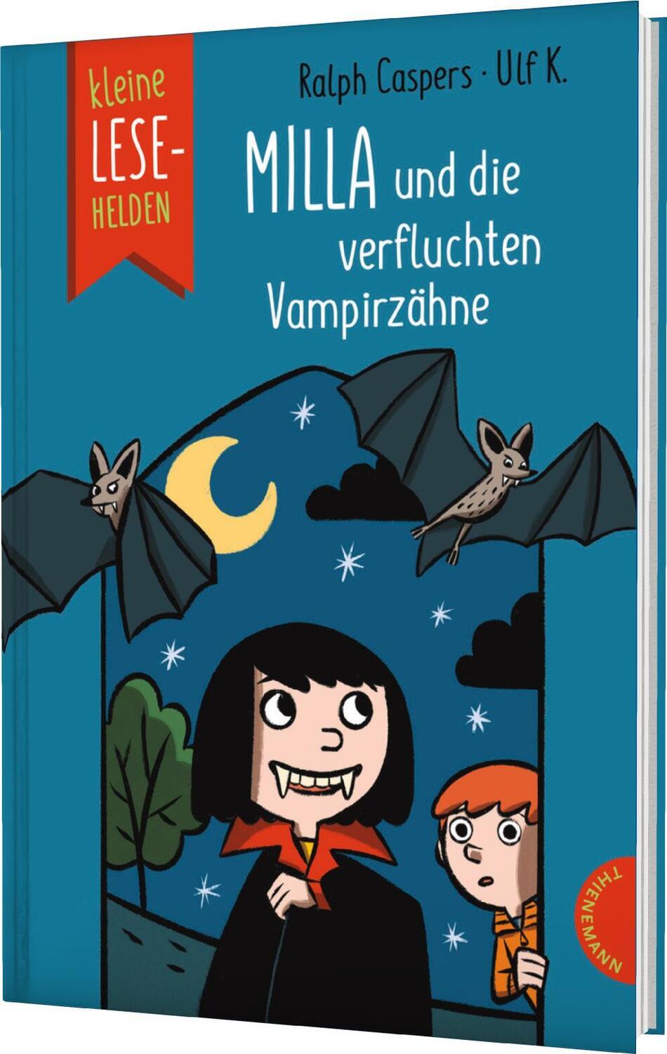 Cover: 9783522186568 | Kleine Lesehelden: Milla und die verfluchten Vampirzähne | Caspers