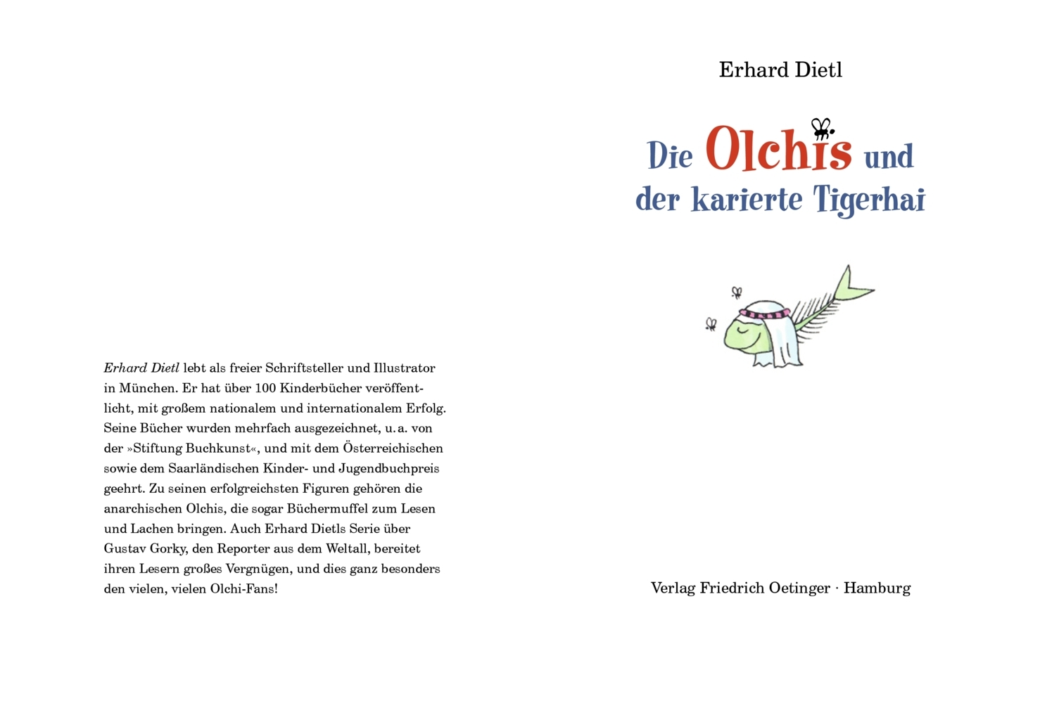 Bild: 9783789133169 | Die Olchis und der karierte Tigerhai | Erhard Dietl | Buch | 160 S.